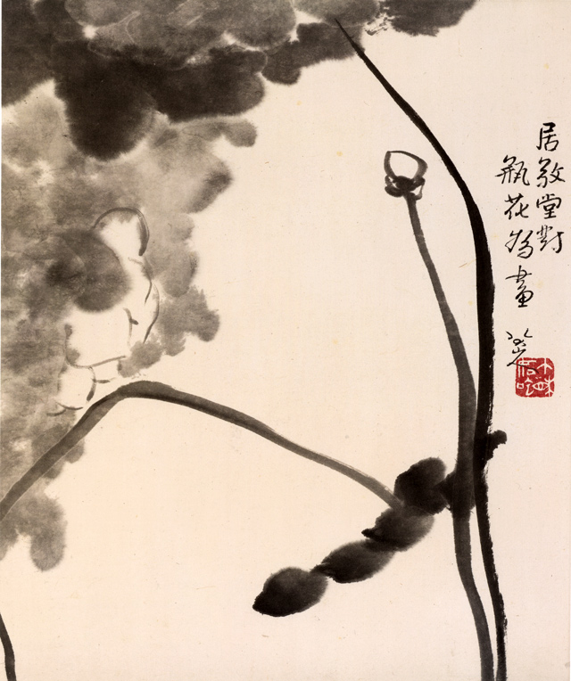 JG078「八大山人花鳥冊」1冊 朱? 西冷印社總經售 泰山殘石樓出版 ヤケ 和本唐本古書漢籍書道碑法帖