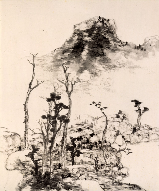 JG078「八大山人花鳥冊」1冊 朱? 西冷印社總經售 泰山殘石樓出版 ヤケ 和本唐本古書漢籍書道碑法帖